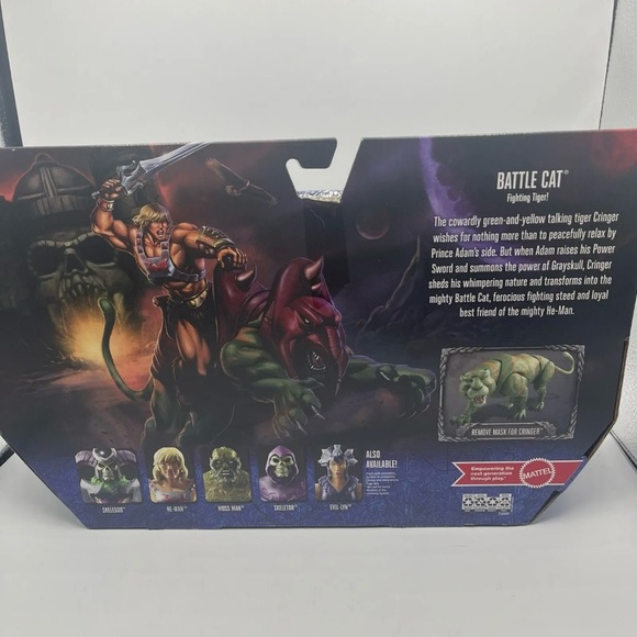 NEW Masters of the Universe MOTU Masterverse Revelation Battle Cat Deluxe - Picture 4 of 13